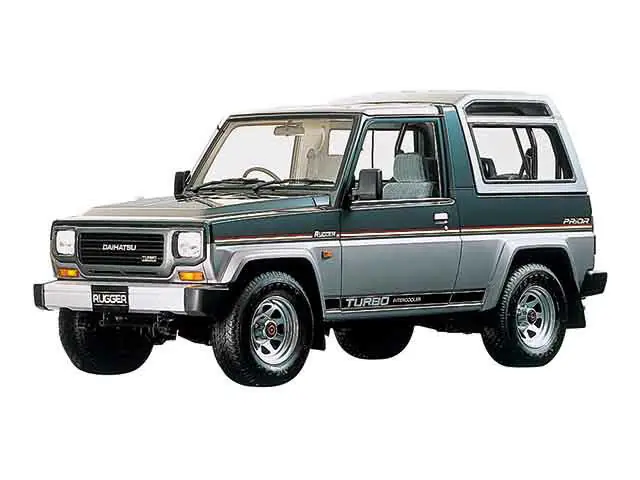Daihatsu Rugger (F76G, F70, F75V, F78G, F78W) 1 поколение, 2-й рестайлинг, джип/suv 3 дв. (11.1990 - 12.1995)